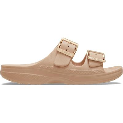 Sandália Crocs Saturday Metallic Buckle Sandal W Blush