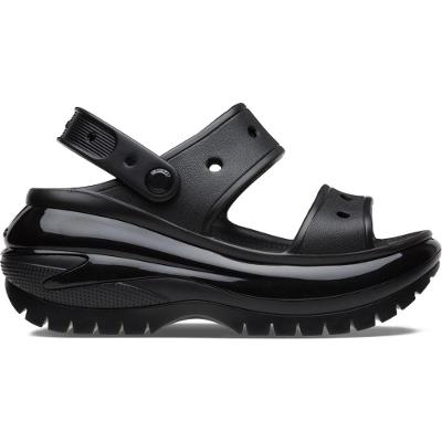 Sandália Crocs Classic Mega Crush Plataform Sandal black