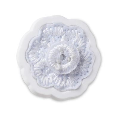 Jibbitz™ Flor Branca Elegante Único