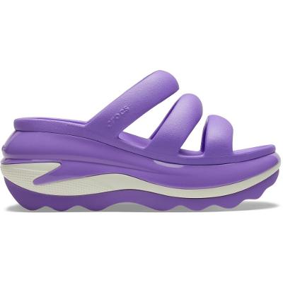 Sandália Crocs Classic Mega Crush Triple Strap Galaxy