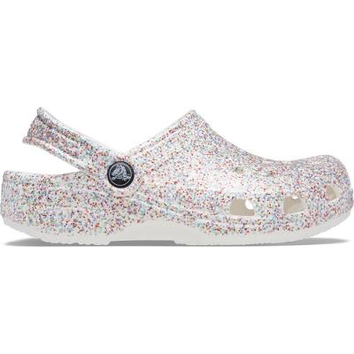 Sandália classic sprinkle glitter clog k multi