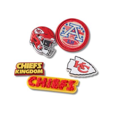 Jibbitz™ NFL Kansas City Chiefs Pack com 5 Peças Único
