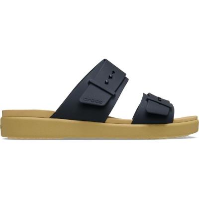 Sandália Crocs Brooklyn Buckle Downlow Black/Tan