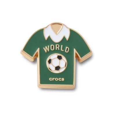 Jibbitz™ Camisa de Futebol Mundo Único