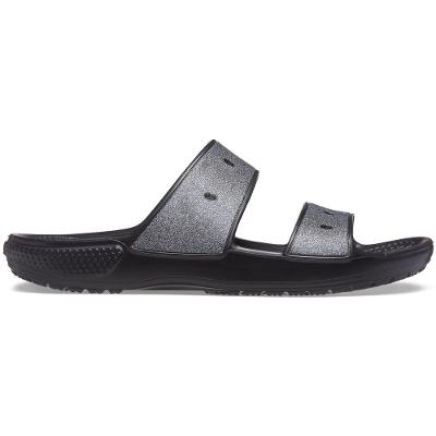 Sandália Crocs Classic Glitter II Sandal BLACK