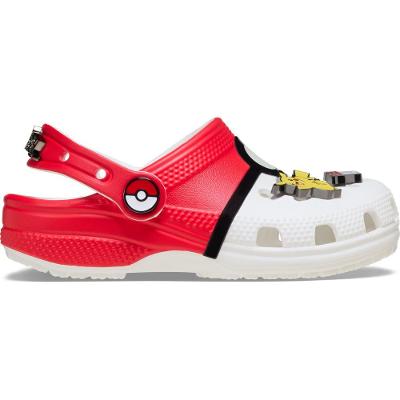 Sandália Crocs Pokemon Poke Ball Classic Clog T Multi