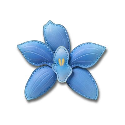Jibbitz™ Mega Flor Azul Costurada Único