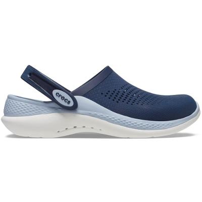 Sandália crocs lite ride 360 clog navy/blue grey