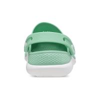 Sandália crocs lite ride 360 clog jade stone - 17