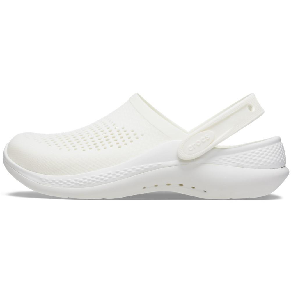 Sandália crocs lite ride 360 clog almost white/almost white - 2