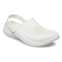 Sandália crocs lite ride 360 clog almost white/almost white
