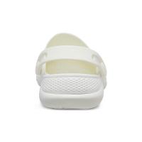 Sandália crocs lite ride 360 clog almost white/almost white - 5