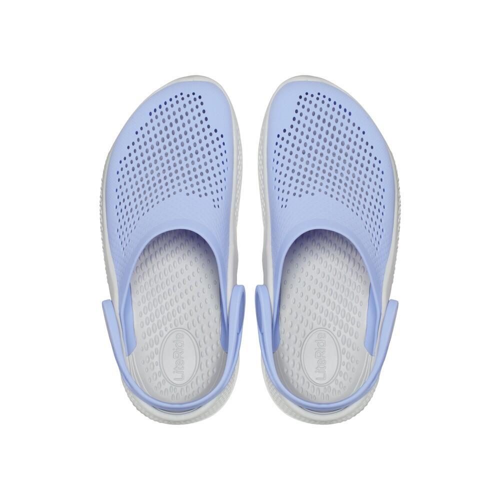 Sandália crocs lite ride 360 clog moon jelly/multi - 5