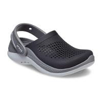Sandália crocs literide 360 infantil black/slate grey - 2