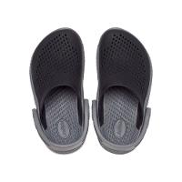 Sandália crocs literide 360 infantil black/slate grey - 5