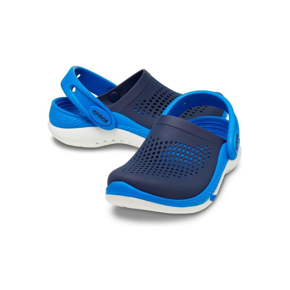 Sandália crocs literide 360 infantil navy/bright cobalt - 4