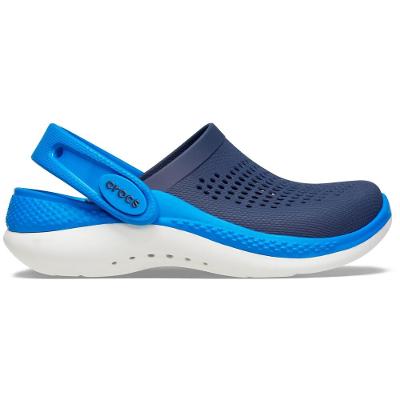 Sandália crocs literide 360 infantil navy/bright cobalt