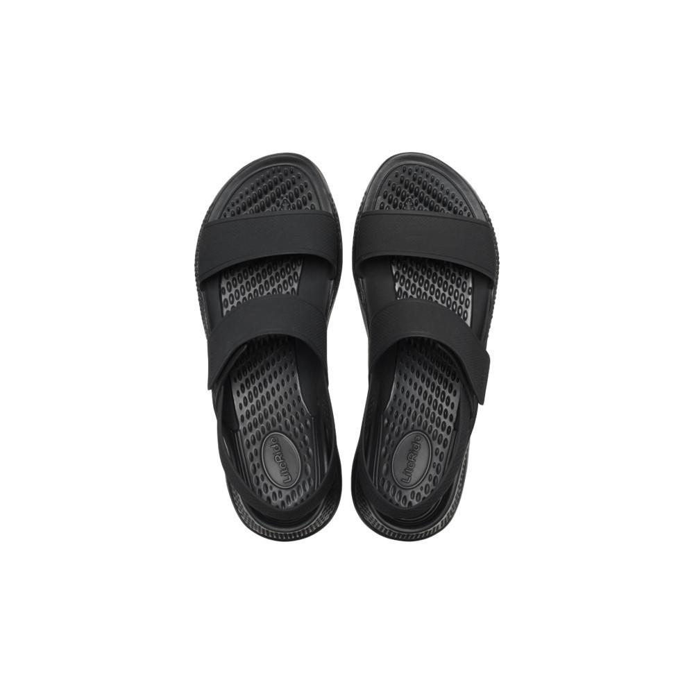Sandália crocs literide 360 sandal black - 5