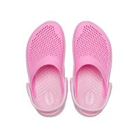 Sandália crocs literide 360 juvenil taffy pink/ballerina pink - 9