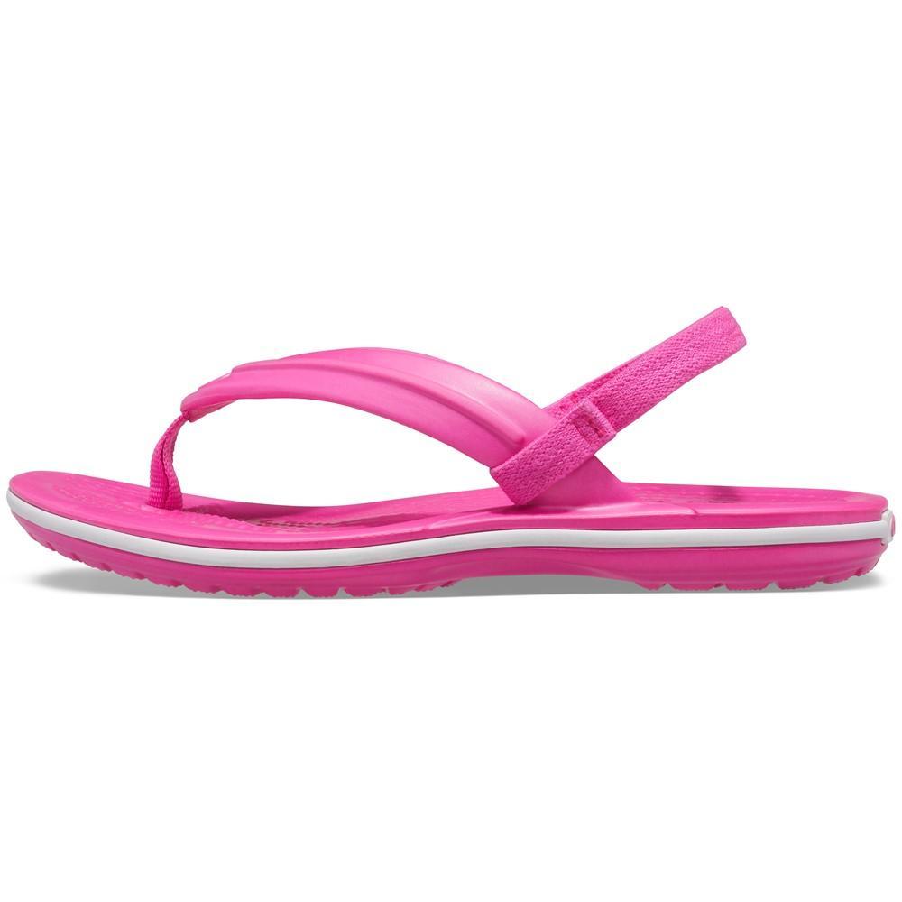 Chinelo crocs crocband strap flip electric pink - 3