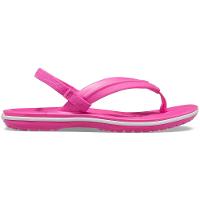 Chinelo crocs crocband strap flip electric pink - 1