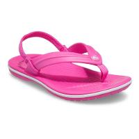 Chinelo crocs crocband strap flip electric pink