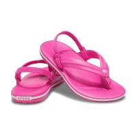Chinelo crocs crocband strap flip electric pink - 7