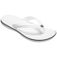 Chinelo crocs crocband flip white - 2
