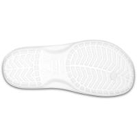 Chinelo crocs crocband flip white - 6