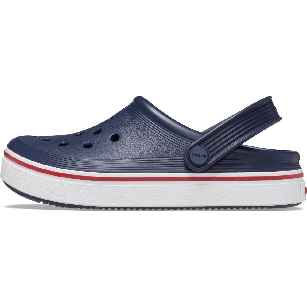 Sandália crocband off court clog toddler navy/pepper - 3