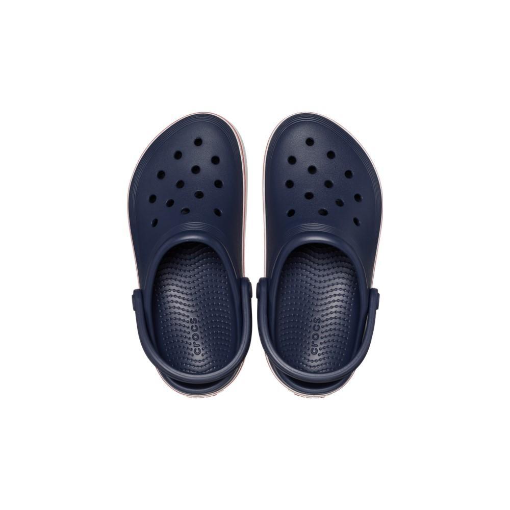 Sandália crocband off court clog toddler navy/pepper - 5