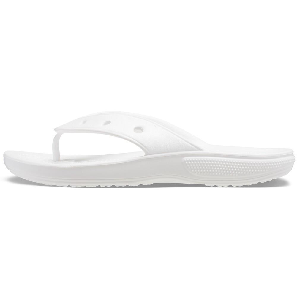 Chinelo crocs classic flip white - 3