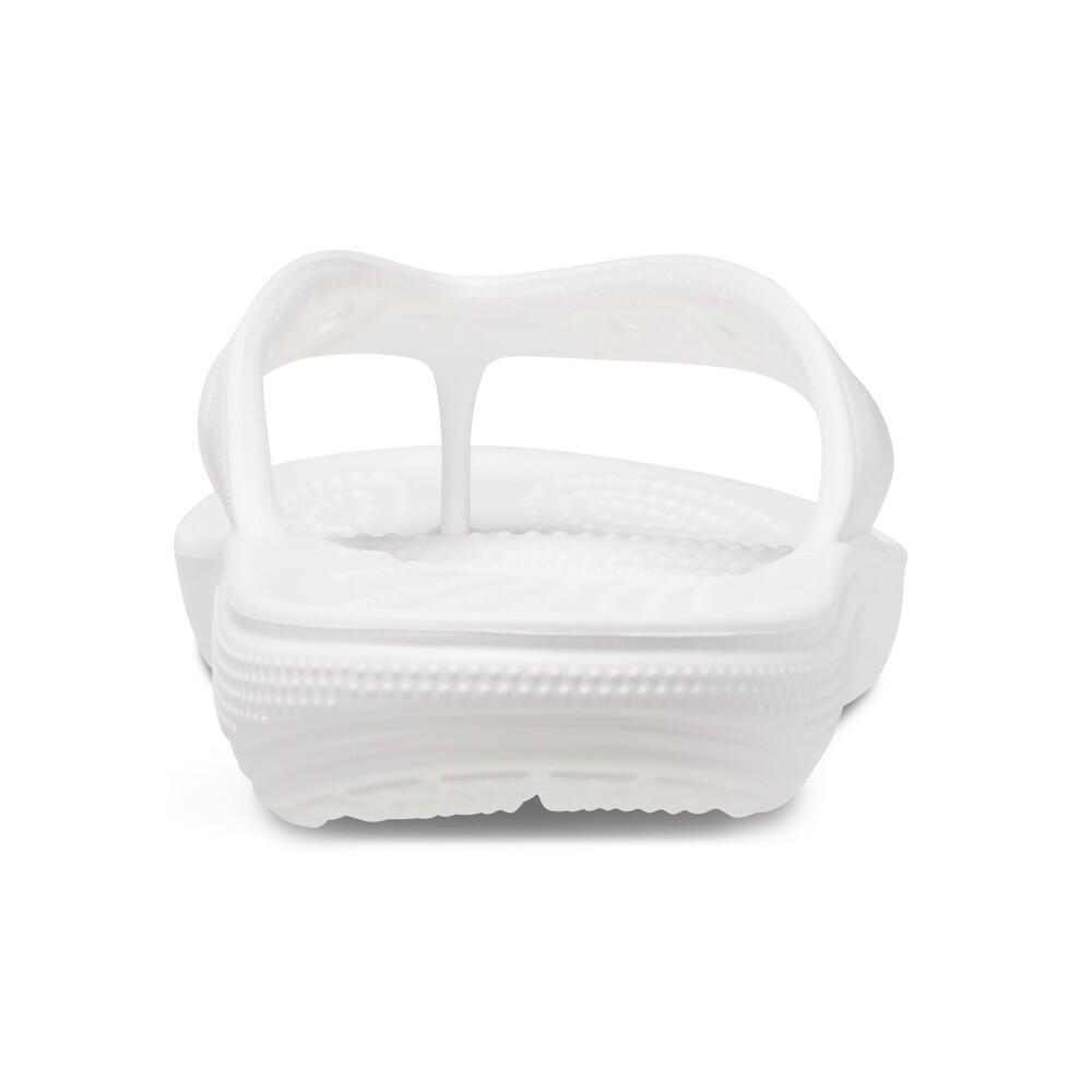 Chinelo crocs classic flip white - 7