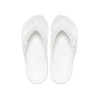 Chinelo crocs classic flip white - 5