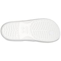 Chinelo crocs classic flip white - 6