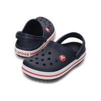 Sandália crocs crocband clog juvenil navy/red - 5