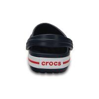 Sandália crocs crocband clog juvenil navy/red - 11
