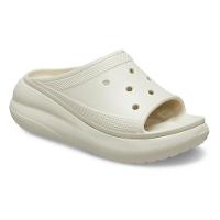 Chinelo crocs classic crush slide  bone - 2