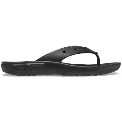 Chinelo crocs classic flip black