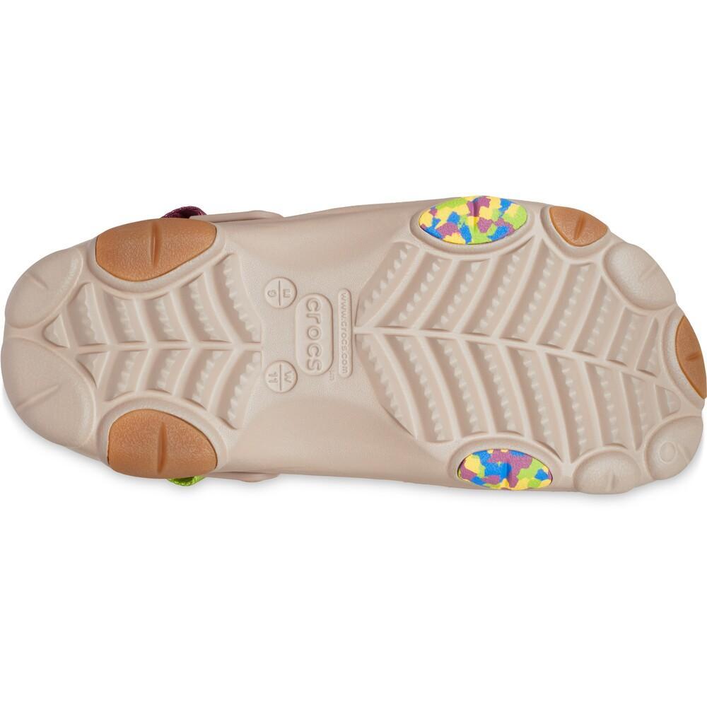 Sandália crocs classic all terrain mushroom/multi - 6