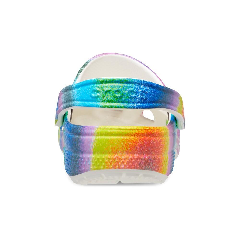 Classic spray dye clog white/multi - 9