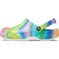 Classic spray dye clog white/multi - 5