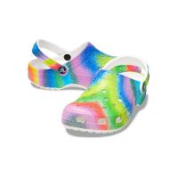 Classic spray dye clog white/multi - 6