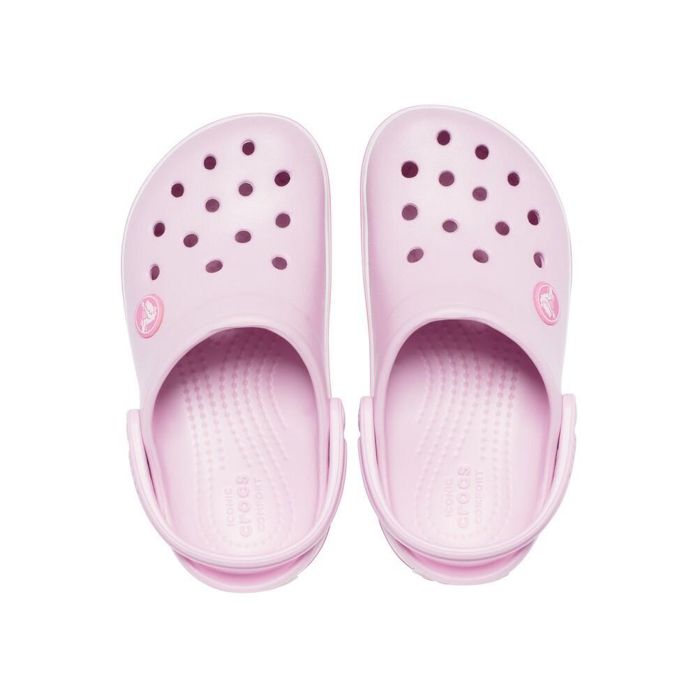 Sandália crocs crocband clog juvenil ballerina pink - 4