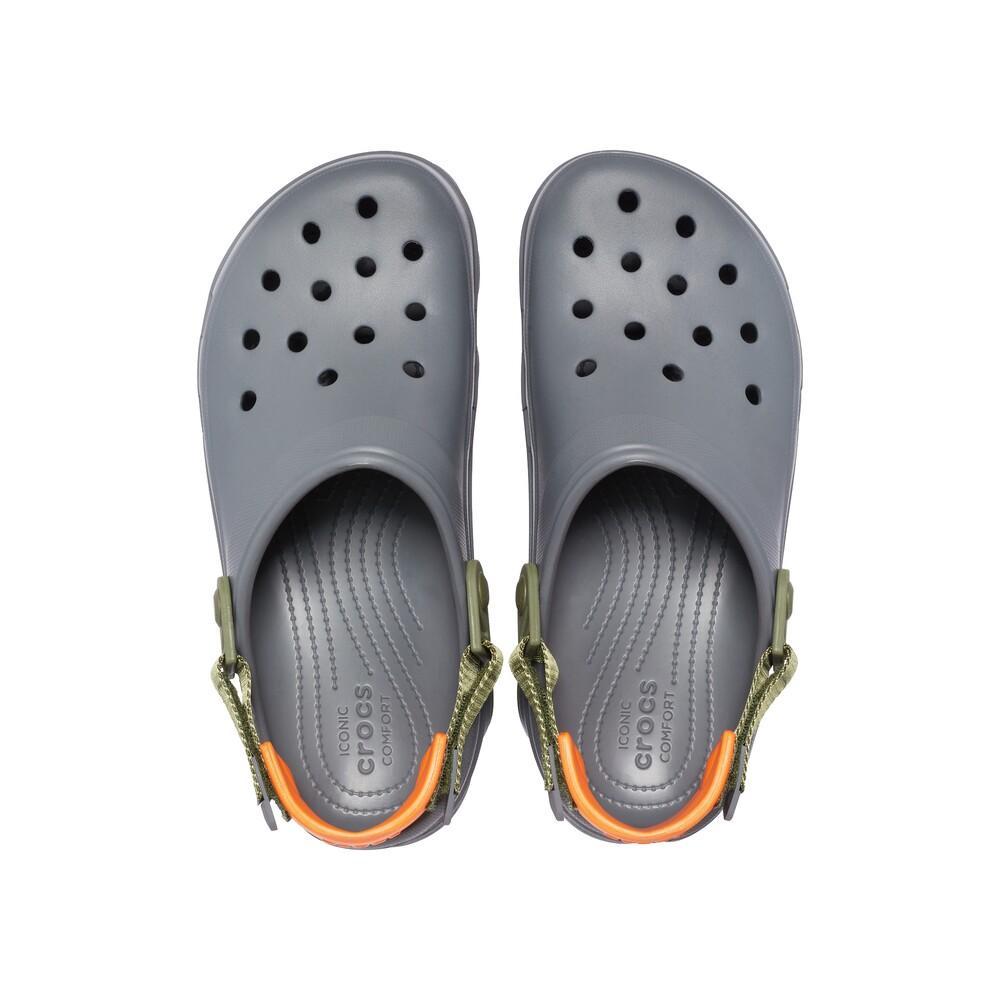 Sandália crocs classic all terrain slate grey/multi - 4