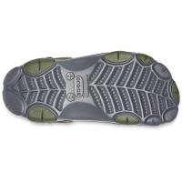 Sandália crocs classic all terrain slate grey/multi - 6