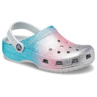 Sandália crocs classic clog glitter infantil shimmer/multi