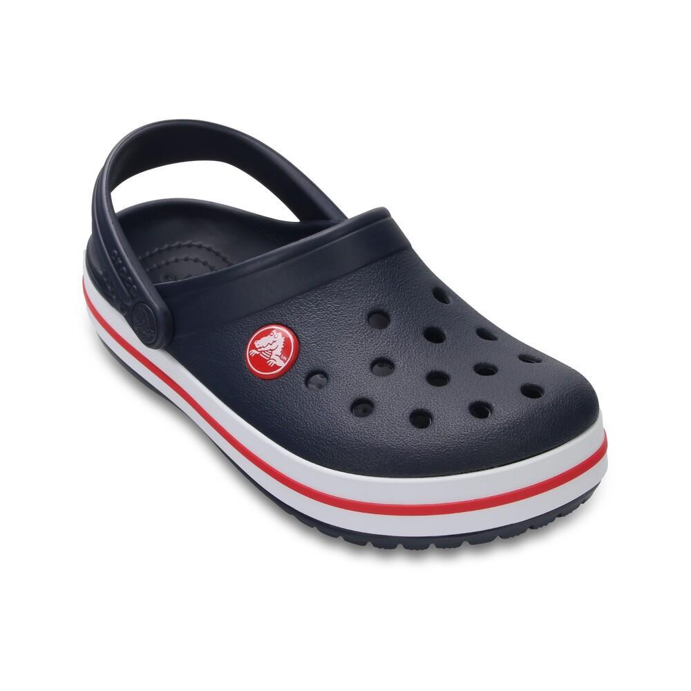 Sandália crocs crocband clog kids navy/red - 2