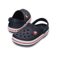 Sandália crocs crocband clog kids navy/red - 3