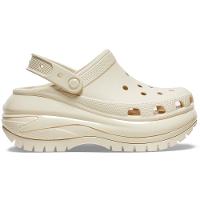 Sandália crocs classic mega crush clog bone - 1